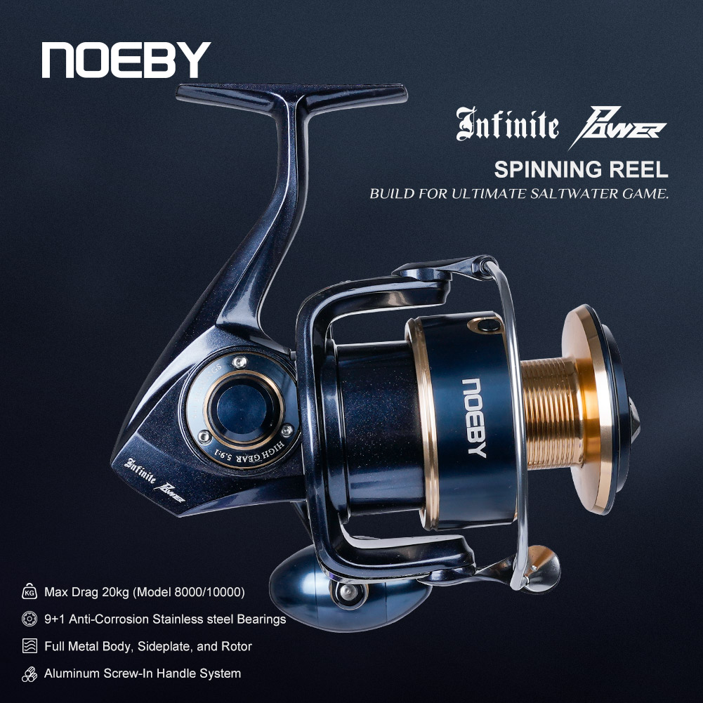 Shimano Reel Stradic - Mulinello da Pesca Spinning Noeby Infinite