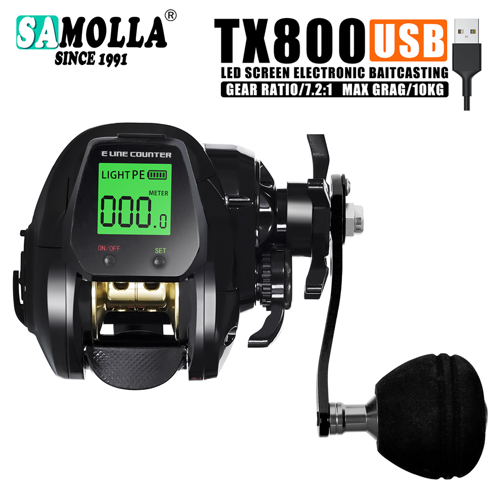 Shimano Reel Stradic - SAMOLLA Baitcasting Mulinello da pesca Elettronico