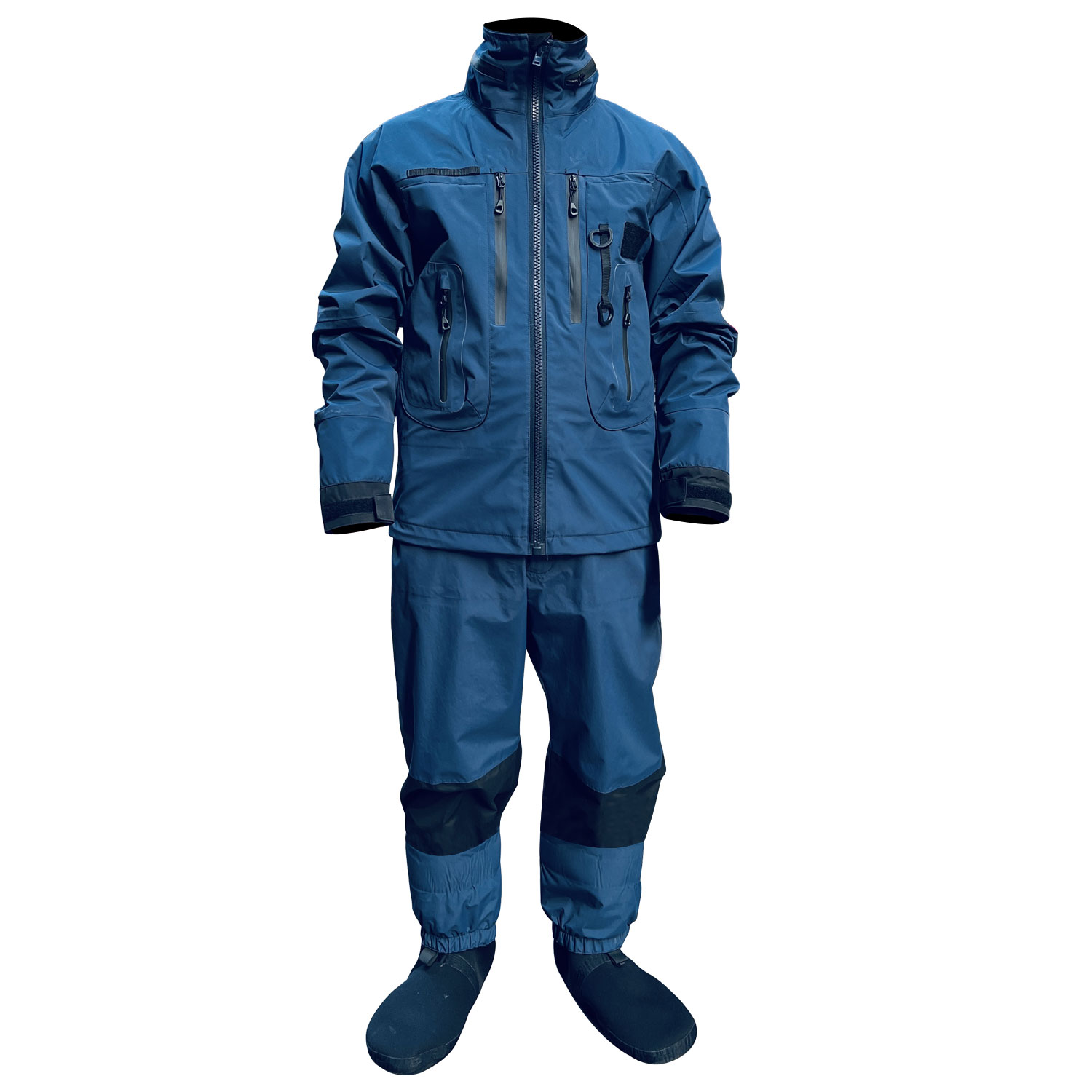 Fishing Waders - Tuta antipioggia da pesca impermeabile Set