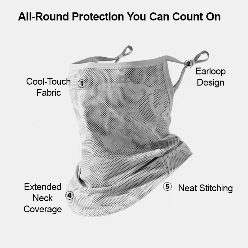 Scaldacollo con protezione UV, - Fishing Mask Sun Protection recensione e prezzo