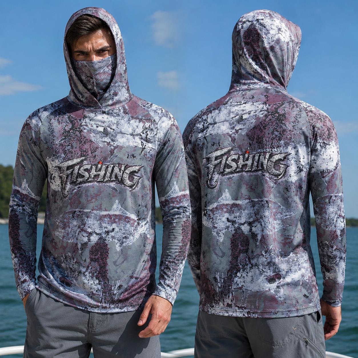 Maglia da Pesca con Cappuccio  - Fishing Mask Sun Protection recensione e prezzo
